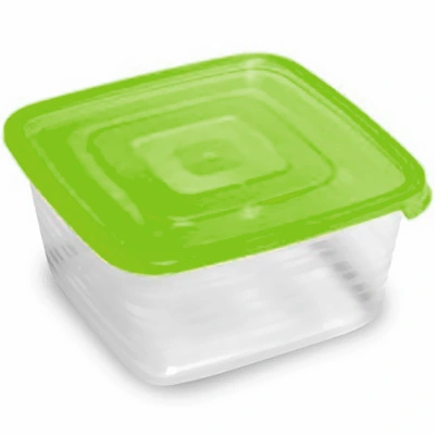 Контейнер пластиковый пищевой Унико 0,9л квадратный _5
