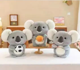 Мягкая игрушка "Коала - спортсменка", 20см, в ассортименте