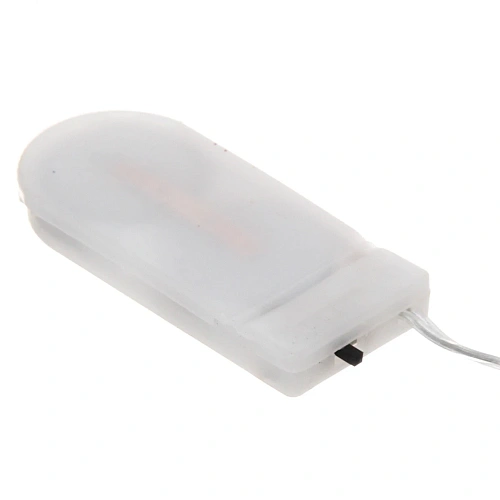 Гирлянда для дома ЛЕНТА ДЕКОРАТИВНАЯ  Морозные узоры 2,0 м, 6 см (на батарейках), Синий (подсветка сиреневый)_5