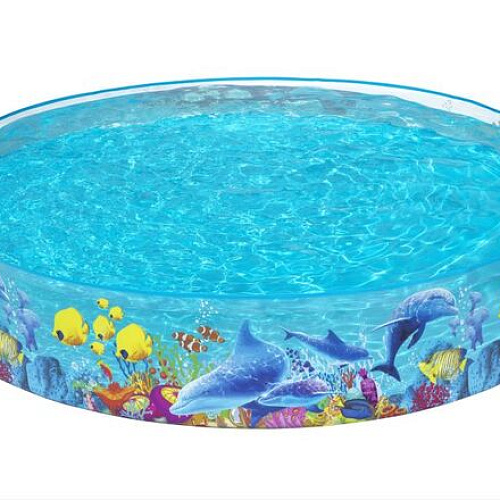 Бассейн складной 244*46 см Fill 'N Fun Odyssey Bestway (55031)