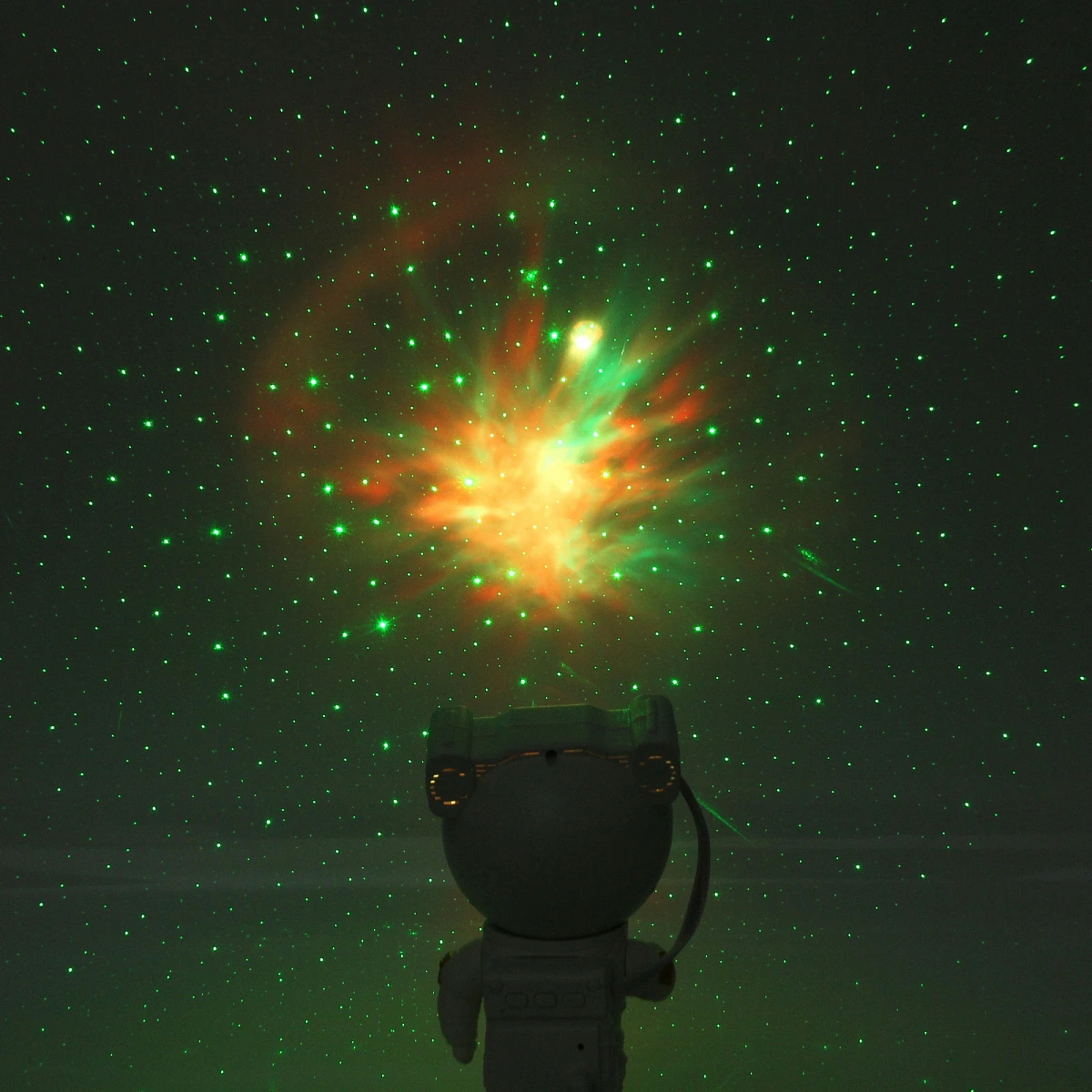 Световой прибор Лазер "В космос" 20*11,5*10 см, пульт д/у, питание от USB (DC)