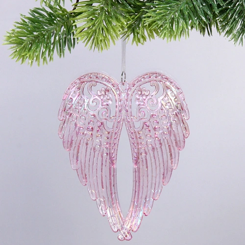 Подвеска Крылья ангела 1115 см, Розовый_5