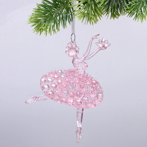 Подвеска Праздничный танец 9,514 см, Розовый_5
