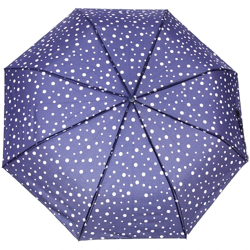 Зонт женский полуавтомат Капли дождя, микс 6 цветов, 8 спиц, d-100см, длина в слож виде 30см_11