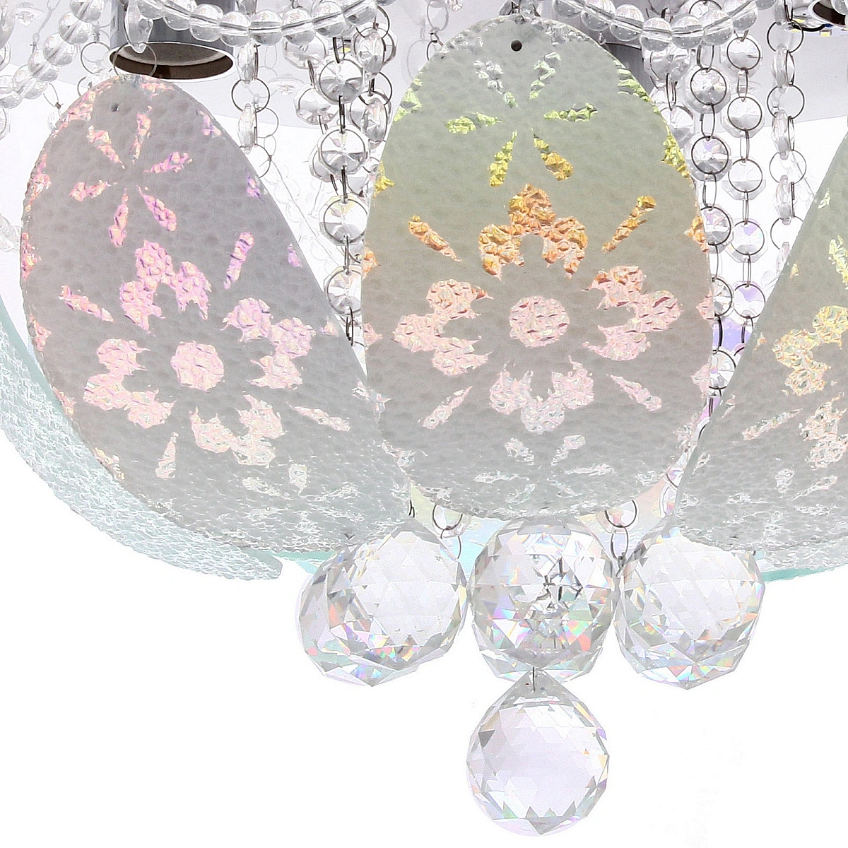 Люстра 4*40Вт Е27 25*40*40см хром L8205-400