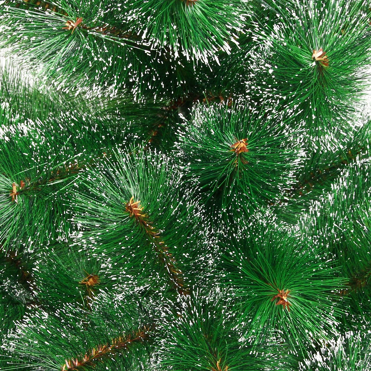 Ёлка "Сибирская" 210 см, леска белый иней (330 веток)