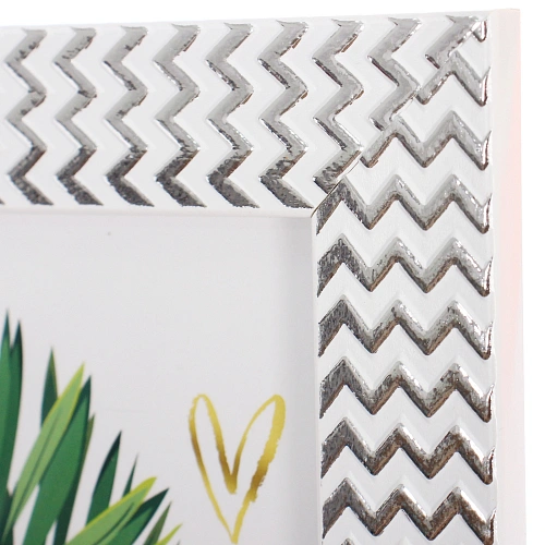 Фоторамка 1015см Неаполь серебро, пластик_5