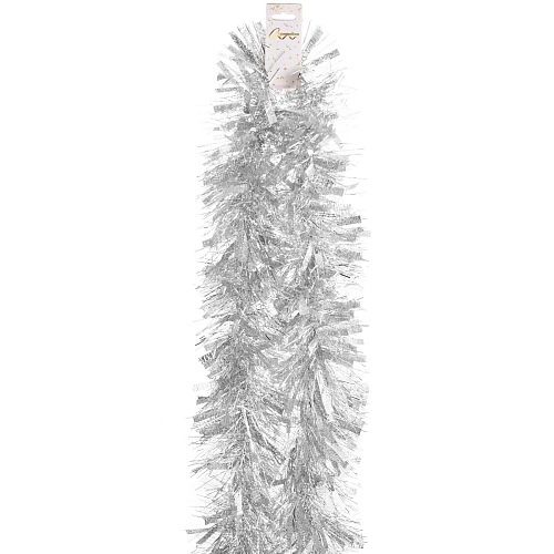 Мишура Волшебство 2м d-15см, Серебро_3