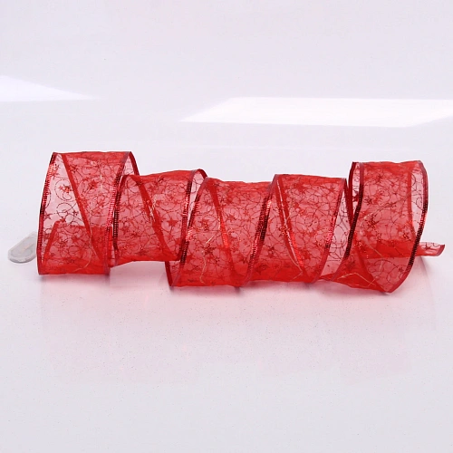 Гирлянда для дома ЛЕНТА ДЕКОРАТИВНАЯ  Волшебство 2,0 м, 6 см, 20 ламп LED (на батарейках), Красный (подсветка красный)_5