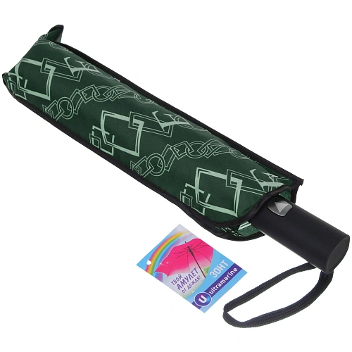 Зонт женский полуавтомат Мэлано, микс 6 цветов, 8 спиц, d-100см, длина в слож виде 30см_37