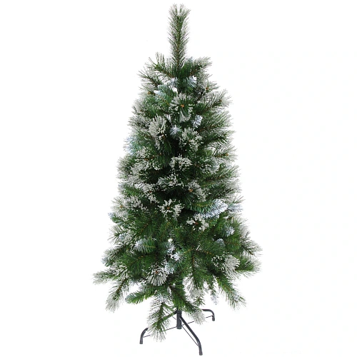 Елка "Хрустальная роса" 120 см, ПВХ+Леска (190  веток)