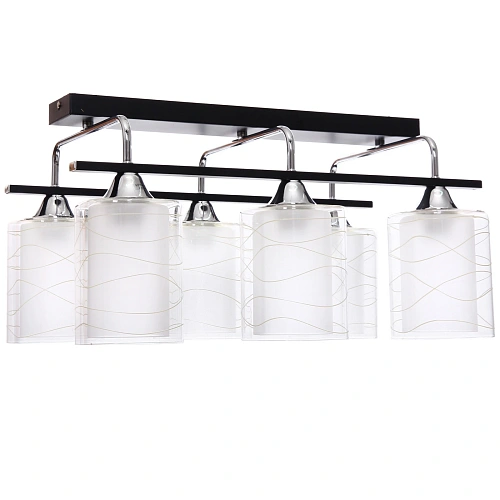 Люстра 640Вт Е27 553530см черный хром 3-M1266A_4