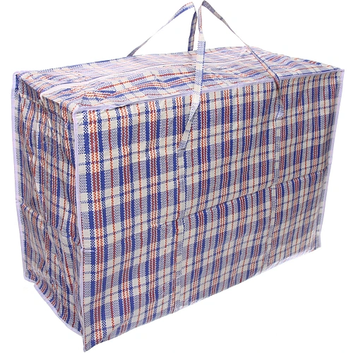 Сумка хозяйственная 90*60*40 Клетка 216л ✦