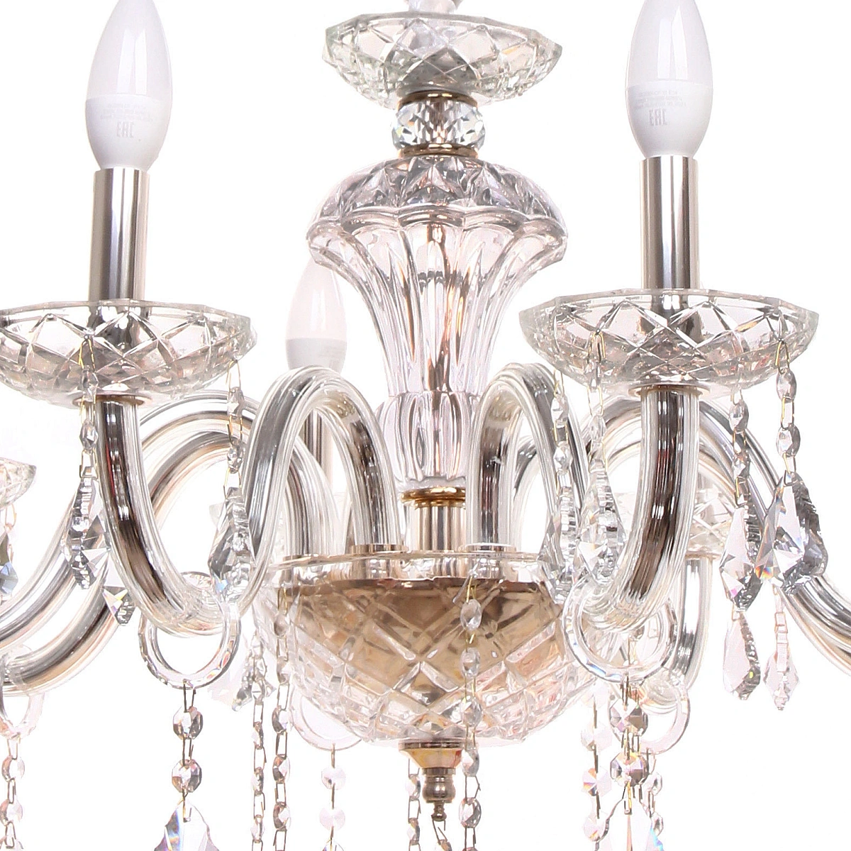 Люстра подвесная в стиле барокко "Aroma" 8*40Вт 25-S806