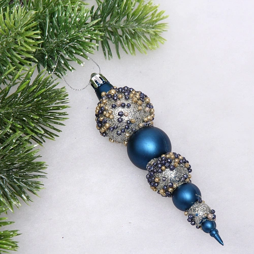 Набор украшений SHINE Fairy tale 14 см (6 шт), night blue_4