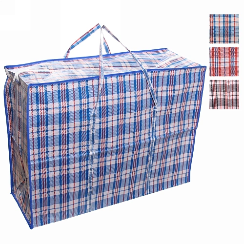 Сумка хозяйственная 45*40*15 Клетка 27л ✦