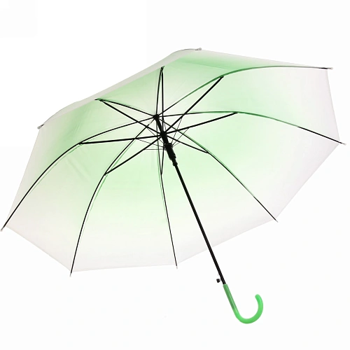 Зонт-трость женский Градиент микс 4 цвета, 8 спиц, d-92см, длина в слож виде 72см_22