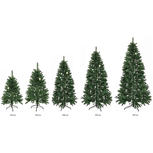 Ёлка Альпийская 150 см, ПВХ  (335 веток)_6