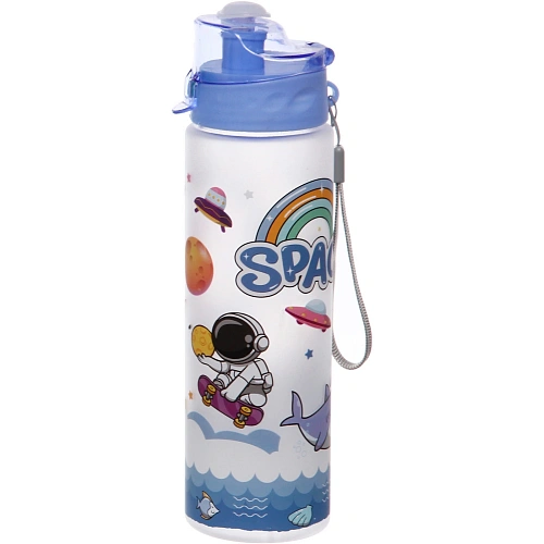 Бутылка питьевая пластиковая 700мл Космос, микс цветов_18