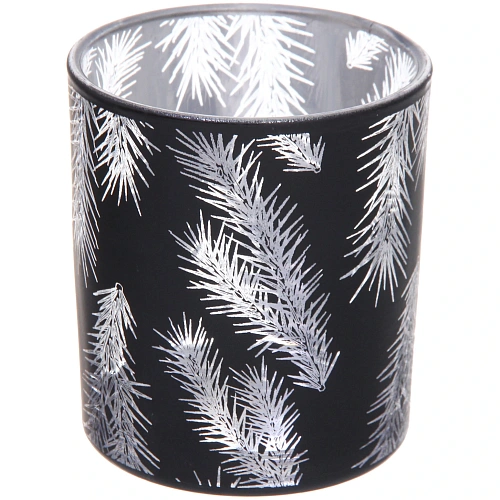 Подсвечник "Волшебная ветвь" 7*7,8 см, Черный