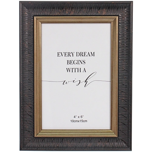 Фоторамка 1015см Милан черный, пластик_4