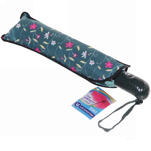 Зонт женский автомат Ультрамарин - Атланта, микс 6 цветов, 8 спиц, d-96см, длина в слож виде 28см_22