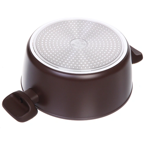 Кастрюля BAROLY CHOCOLATE 48л, индукция, стеклянная крышка_5