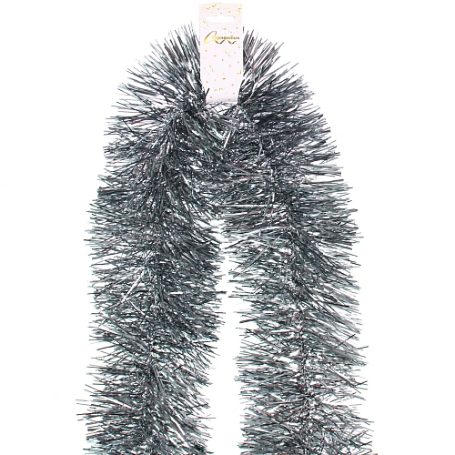 Мишура 2 м 13 см Искристое сияние, Графит_3