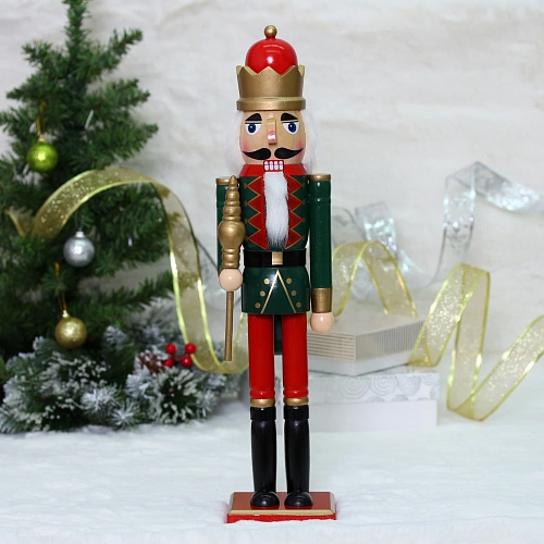 Фигурка новогодняя "Щелкунчик - на страже" 12*11*50 см