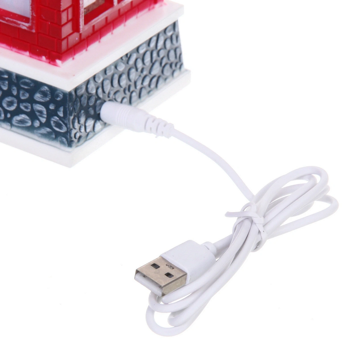 Сувенир с подсветкой «Поздравления» 13.5*8*19.5 см (питание от USB и батареек)
