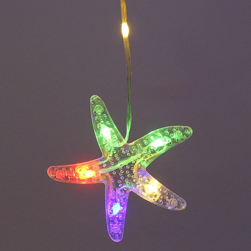 Гирлянда для дома БАХРОМА ш3мв0,70,5м 96 ламп LED Снежная ночь, прозрачн провод,8 реж,IP-20 Мультицвет (возможность соединения)_3