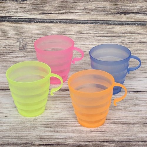 Кружка пластиковая 200мл в наборе 4шт Полоска_3