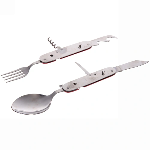 Набор походный столовый 6 в1 с большой ложкой_9