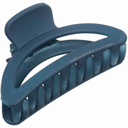 Заколка-краб для волос  на блистере Style Matte, трапеция, микс 6 цветов, 6,5см  (Кокетка)_16