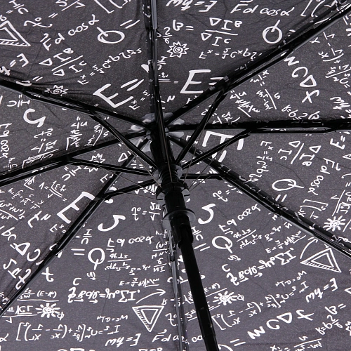 Зонт женский полуавтомат Тэлли, микс 4 цвета, 8 спиц, d-100см, длина в слож виде 30см_7