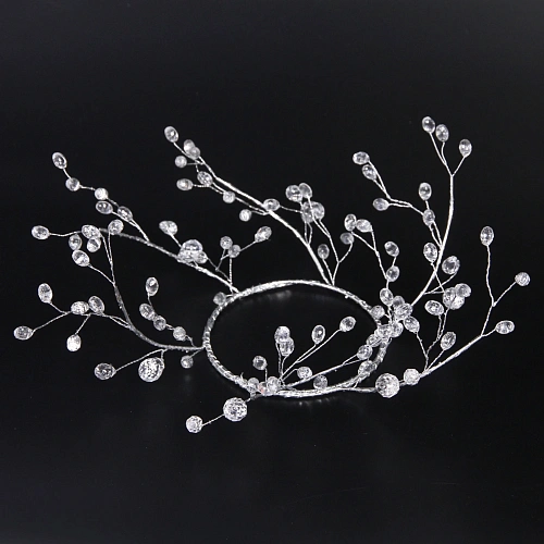 Декоративное украшение "Изысканный блеск" d-10 см, Серебро