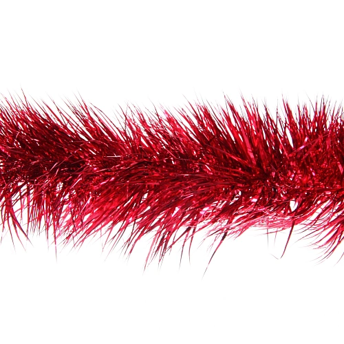 Мишура Сияющая роскошь 2 м 10,5 см, Красный_3