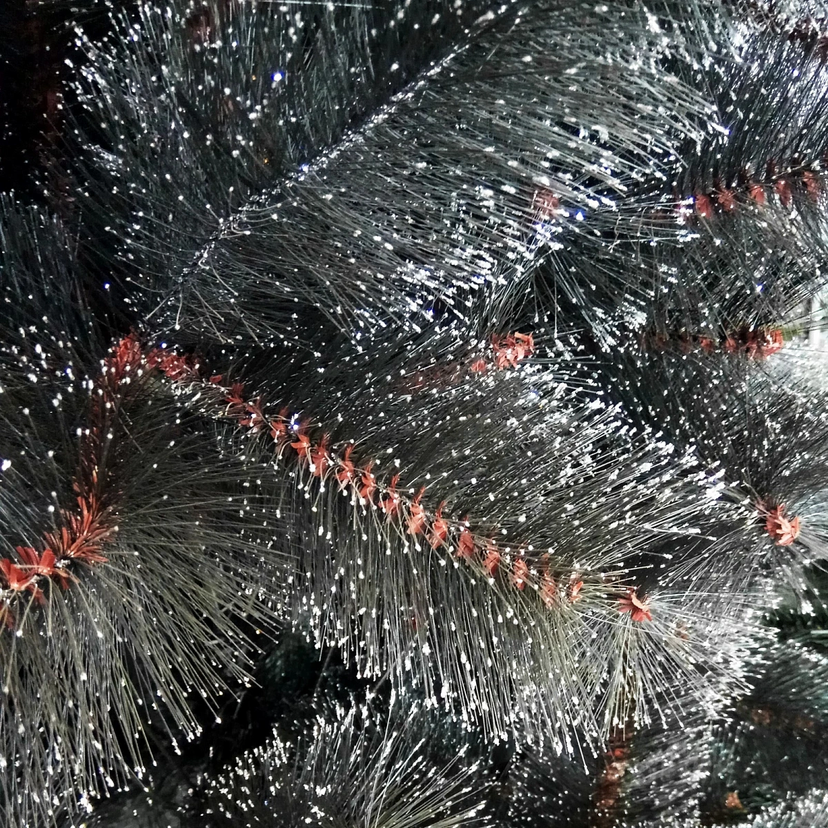 Ёлка "Звездная пыль" 180 см, леска темный иней (289 веток)