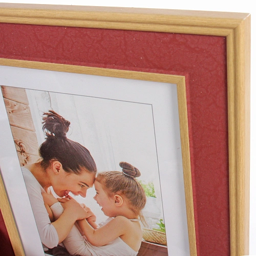 Фоторамка 1318см Торонто бордовый, пластик_5