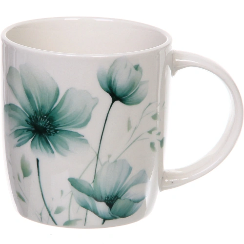 Кружка керамическая 350мл Цветочная акварель, микс рисунков_5