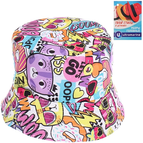 Панама "НАТРЕНДЕ" - COOL", разноцветная, р. 58