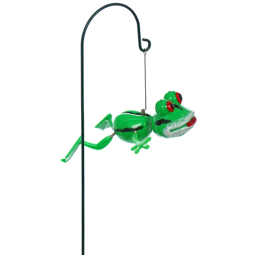 Фигура на спице "Волшебная лягушка" 12*9*60 см