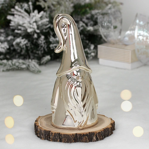 Украшение новогоднее GLOSS "Волшебник" 8.5*7*19 см, Золото