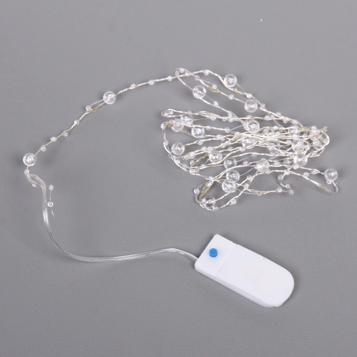 Гирлянда для дома "Льдинка" на батарейках 2,0 м 20 ламп LED, 3 реж, IP-20, Белый