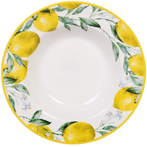 Тарелка керамическая Limoncello 22см глубокая_3