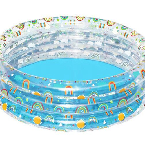 Бассейн надувной круглый 150*53 см Rainbow Splash Play Bestway (51045)