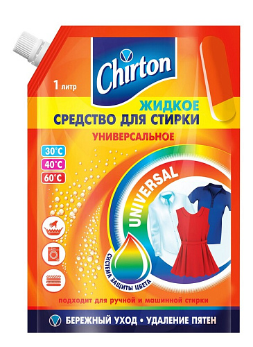 Гель для стирки CHIRTON  универсальное 1л