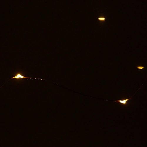 Гирлянда на батарейках 1,5 м 15 ламп LED, Теплый белый_23