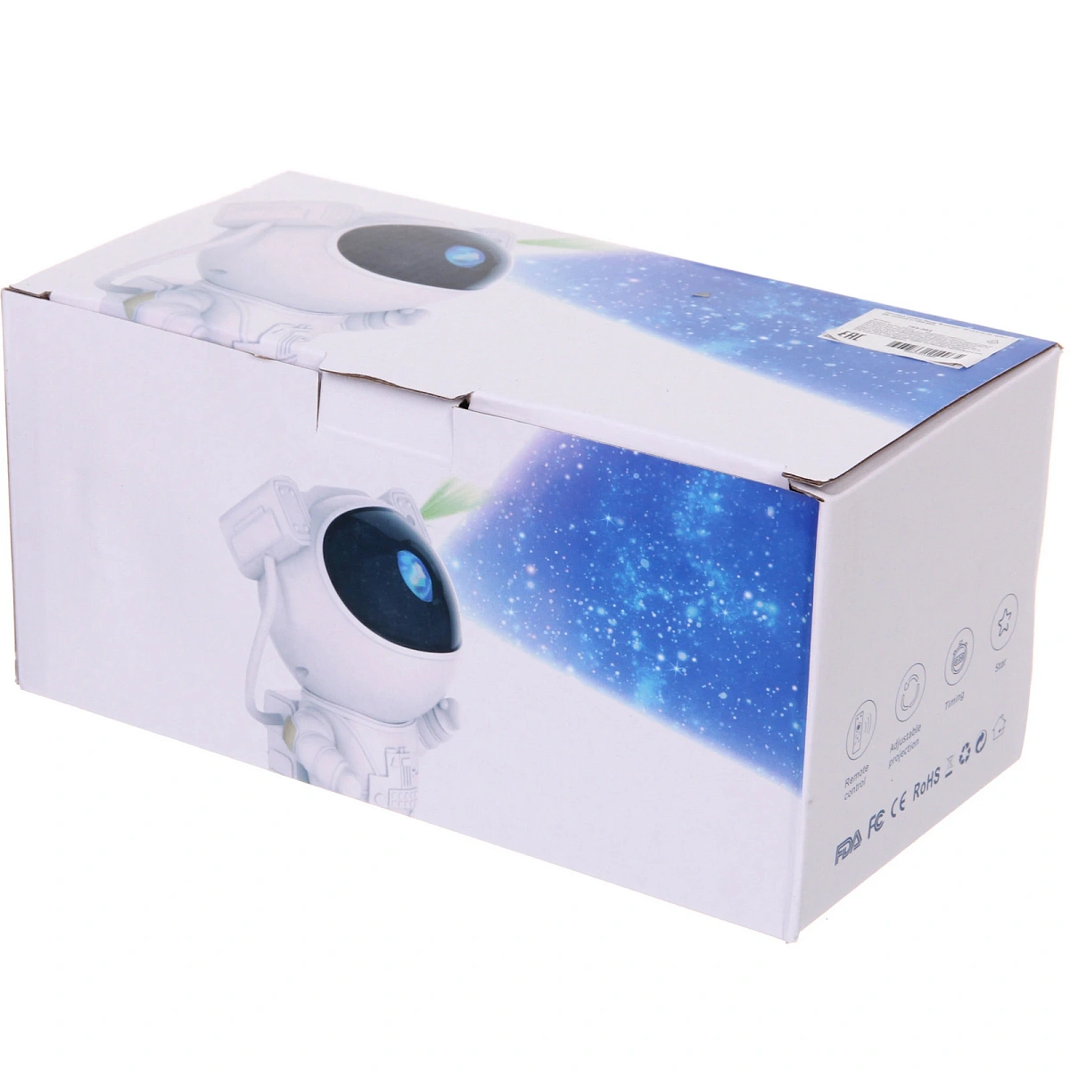 Световой прибор Лазер "В космос" 20*11,5*10 см, пульт д/у, питание от USB (DC)