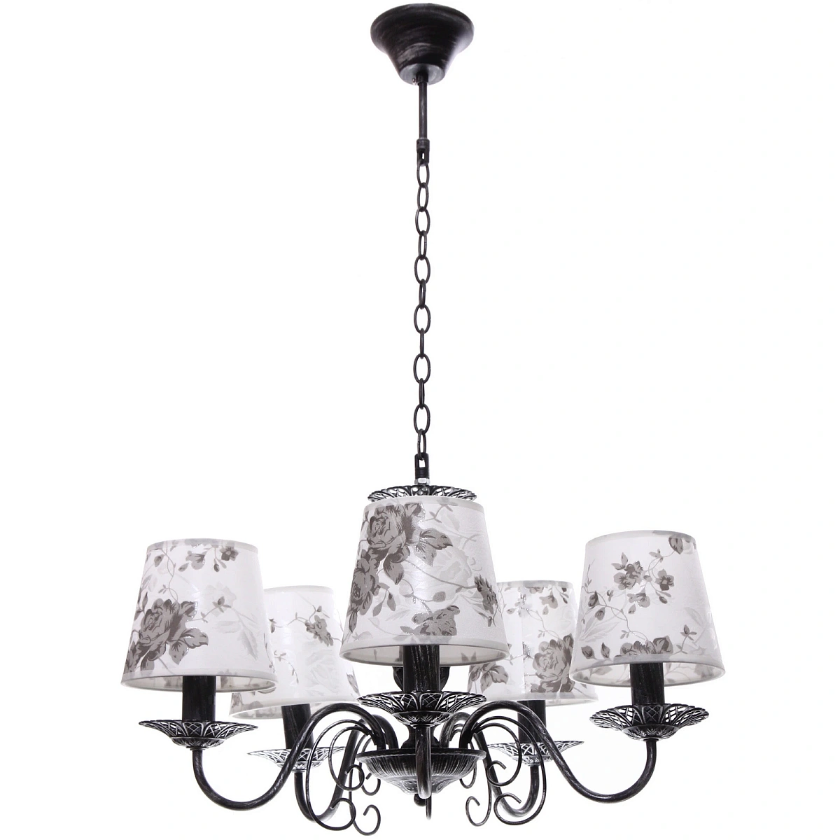 Люстра 5*40Вт 3-6388/5 BG+WT